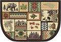 Demissle Cabin Fireplace Hearth Rug Fireplace Mats Cabin Southwestern Fireproof by Demissle