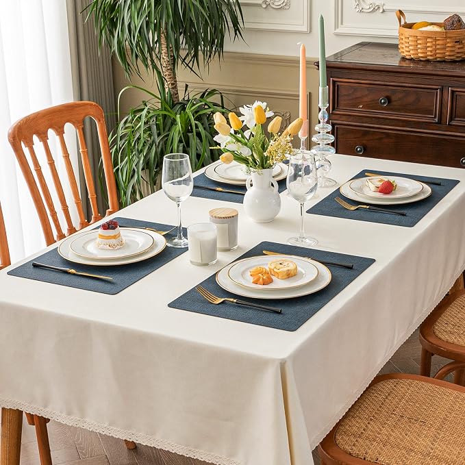 Romanstile Vinyl Placemats Set of 4-12 X 17 Inch - Image 7