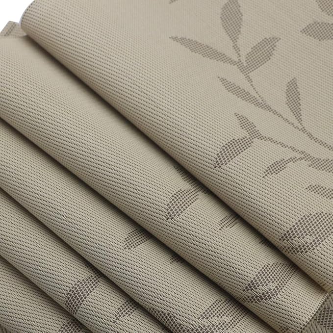 Gugrida Place Mats PVC Set of 6, Table Placemats Set of 6 PVC Washable Woven - Image 7