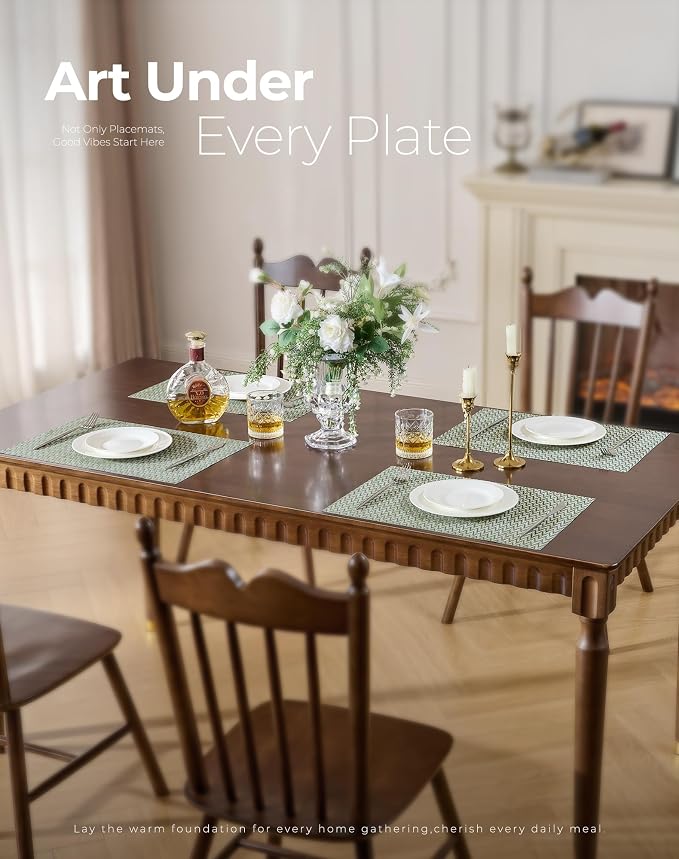 Leetaltree Green Placemats Set of 12 - Image 2