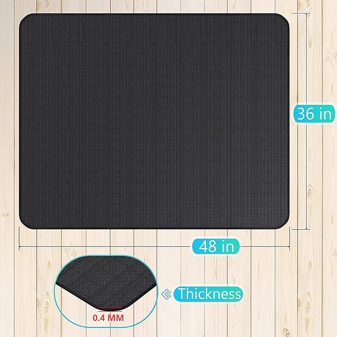 UBeesize Thickened 48x36 inches Under Grill Mat - Image 8