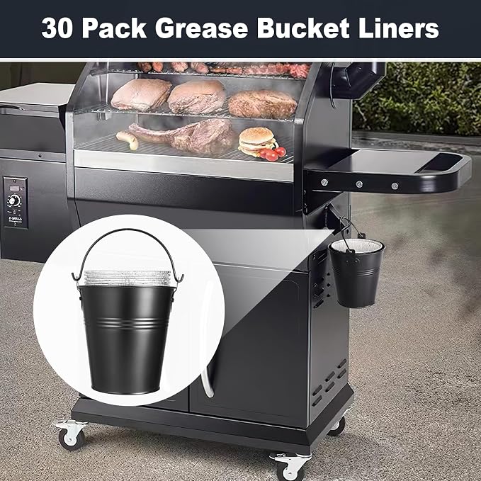 30 Pack BAC407 Grease Bucket Liner - Image 7