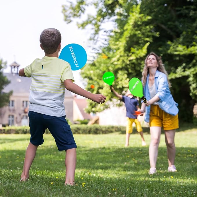 EVERICH TOY Paddle Ball Set – Indoor & Outdoor Racket Game - Image 6