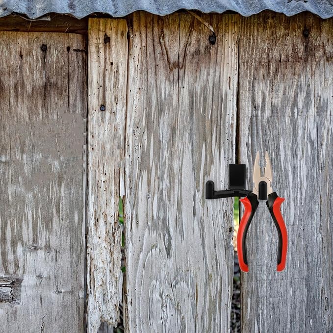 Shed Tool Storage Hooks Wall-Mounted Garden Shovel Hanging Rack Utility Hooks - Image 9