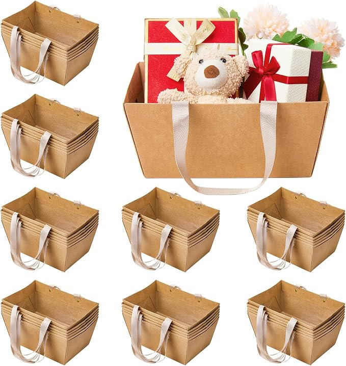 Pinkunn 48 Pcs Basket for Gifts Empty DIY Bulk Gift Basket Kit by Pinkunn