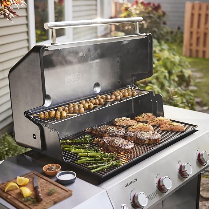 Weber Genesis S-415 Liquid Propane Gas Grill - Image 8
