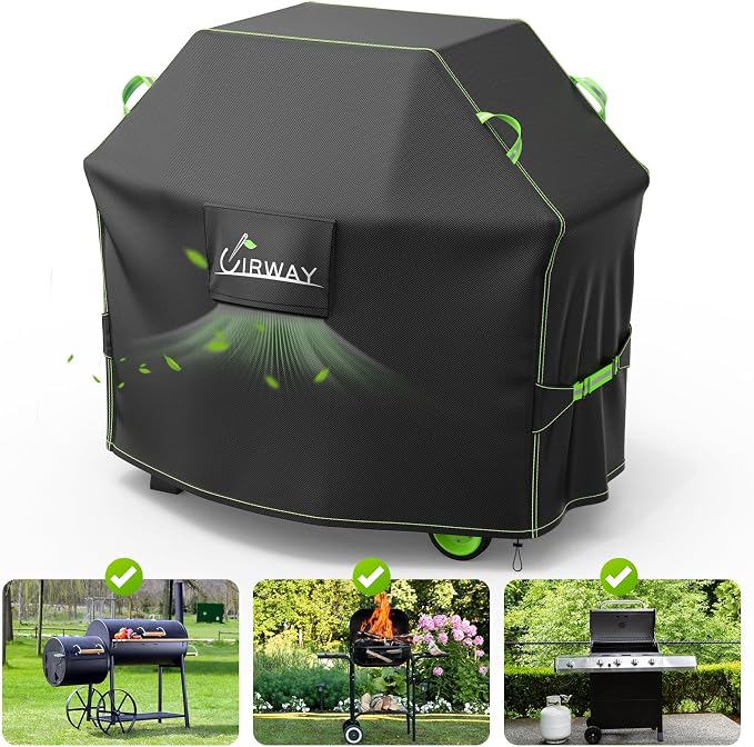 UIRWAY Gas Grill Cover 58 Inch, Waterproof, UV & Fade Resistant BBQ Grill Cover - Image 9