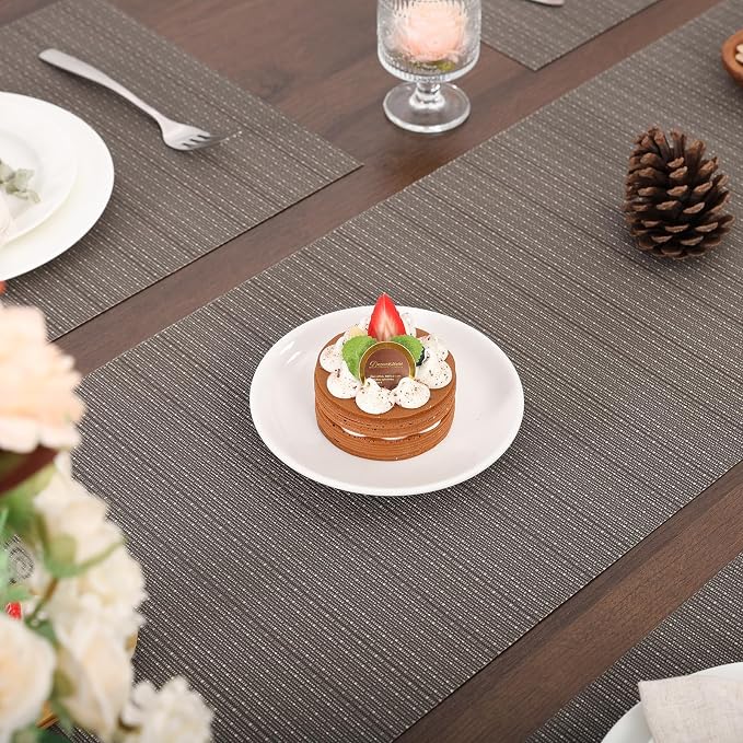 Myir JUN Table Runner, Vinyl Table Runner Indoor Arbitrarily Cropped Runner - Image 3