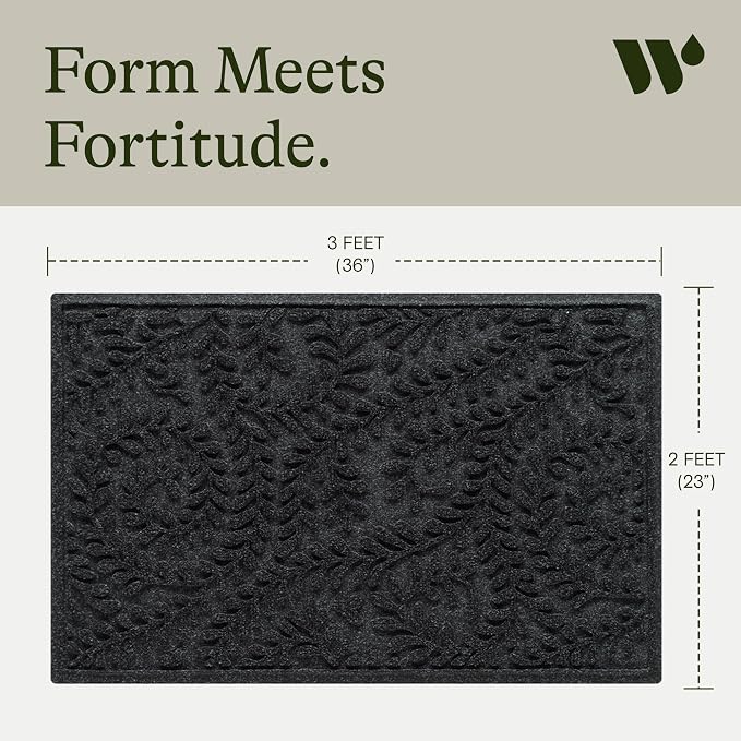 WaterHog Indoor/Outdoor Use Door Mat, Made in USA, Welcome Mat - Image 3