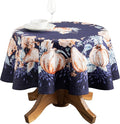 Maison d' Hermine Table Cloth Round Table 100% Cotton 69 Inches Fall Tablecloth by MaisondHermine