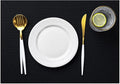 LEXMORE Placemats Set of 6 Vinyl/Plastic Woven Place Mats by lexmore