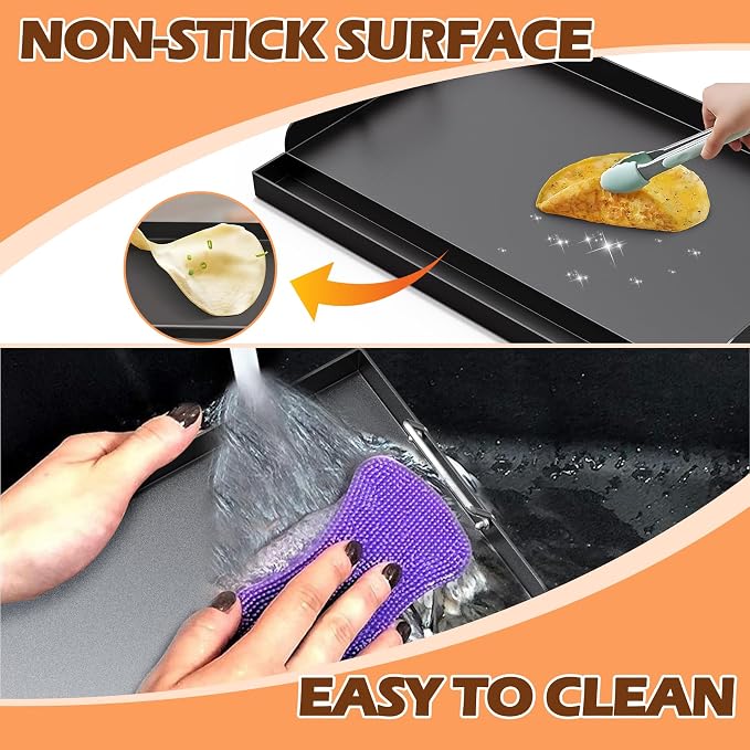 Universal Nonstick Cast Iron Griddle - Image 3