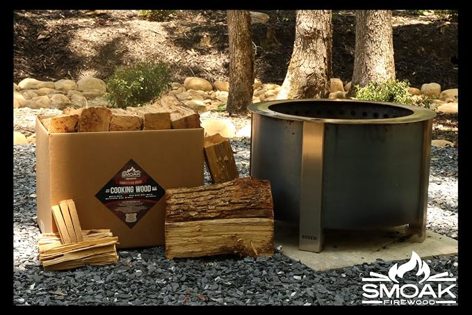 Smoak Firewood 12inch Length Premium Cooking Wood & Firewood Logs - Image 9