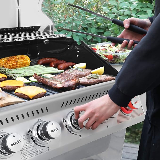 Royal Gourmet GA6402S 6-Burner Propane Gas Grill - Image 6