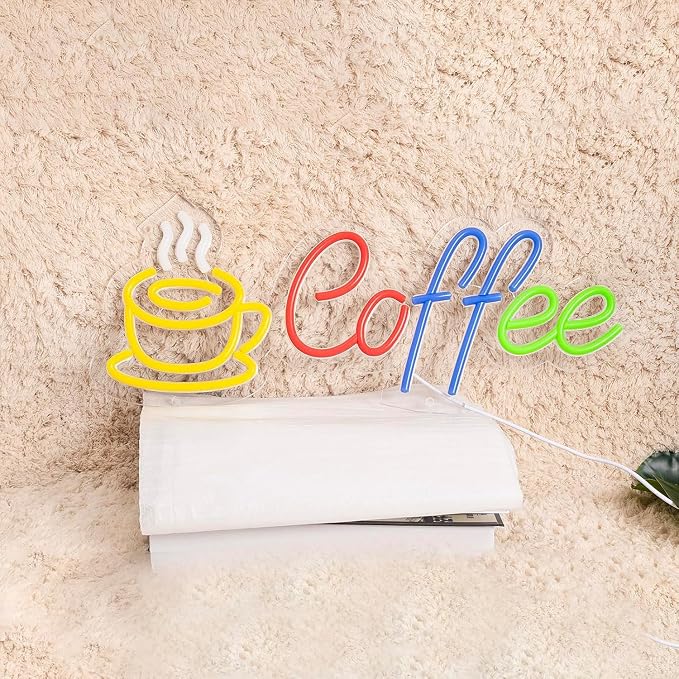 Coffee Neon Signs for Wall Decor, Neon Lights for Coffee Shop Led Business - Image 6