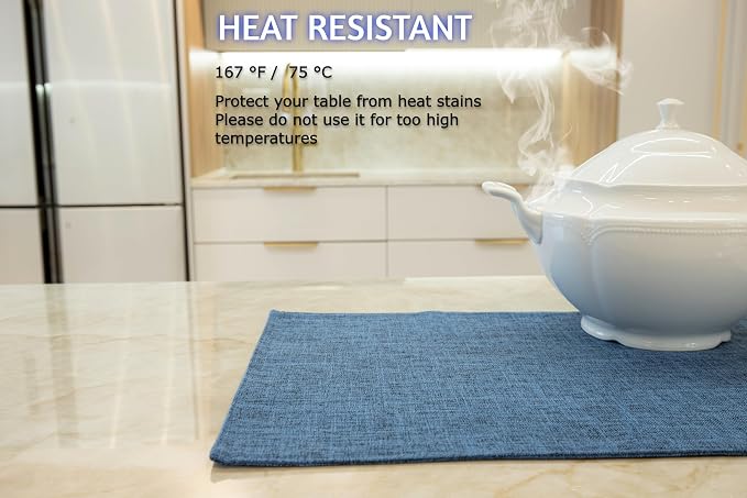 Placemat Set-Washable Place Mats - Image 6