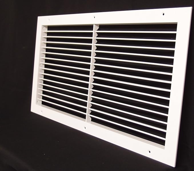 30"w X 8"h Aluminum Adjustable Return/Supply HVAC Air Grille - Image 2
