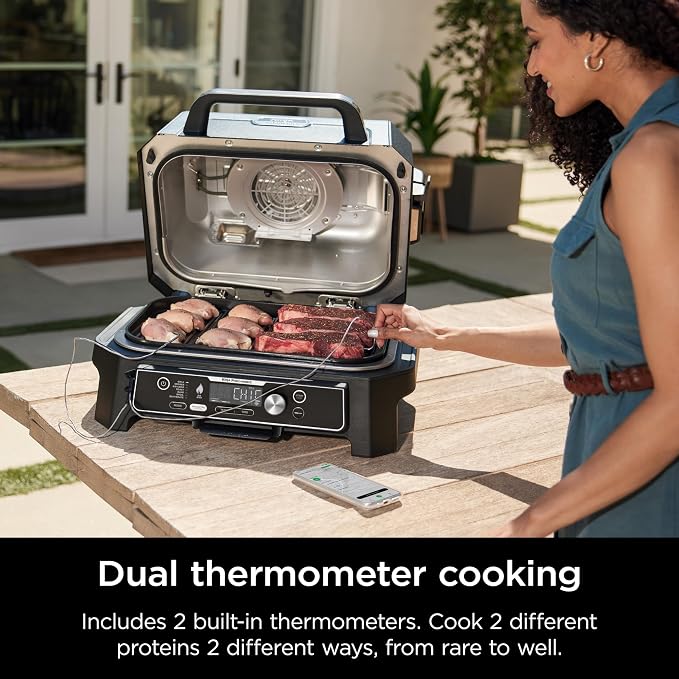 Ninja OG951 Woodfire Pro Connect Premium XL Outdoor Grill & Smoker, App Enabled - Image 8