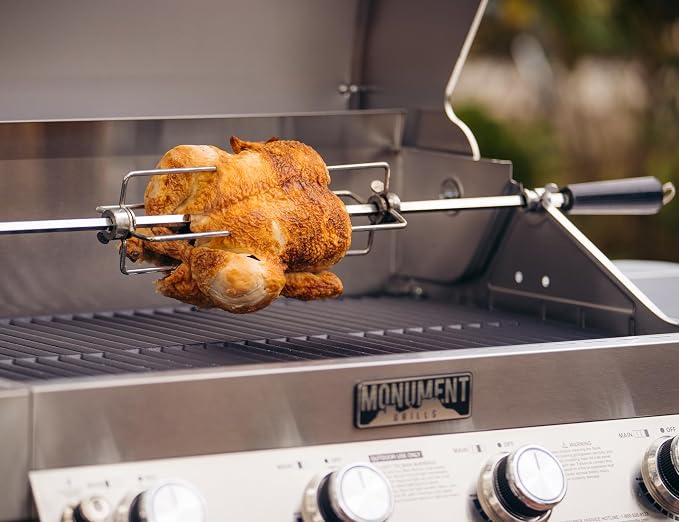 Monument Grills Larger 4-Burner Propane Gas Grills Stainless Steel Cabinet Style - Image 9