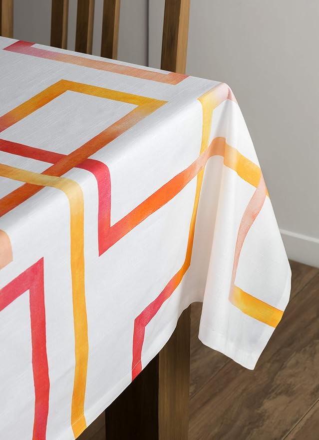 Maison d' Hermine Table Cloth Square Table 100% Cotton 60 x 60 Inches - Image 9