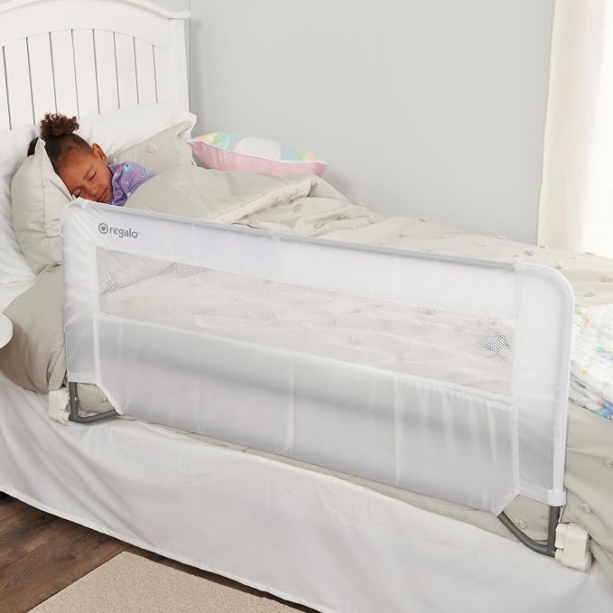 Regalo Safety Swing Down Bed Rail Guard - Image 2