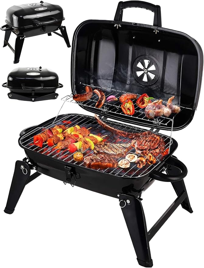 Grill Trade Portable Charcoal Grill by GrillTrade