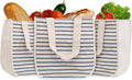 Reusable Canvas Grocery Shopping Bags by OrganicCottonMart
