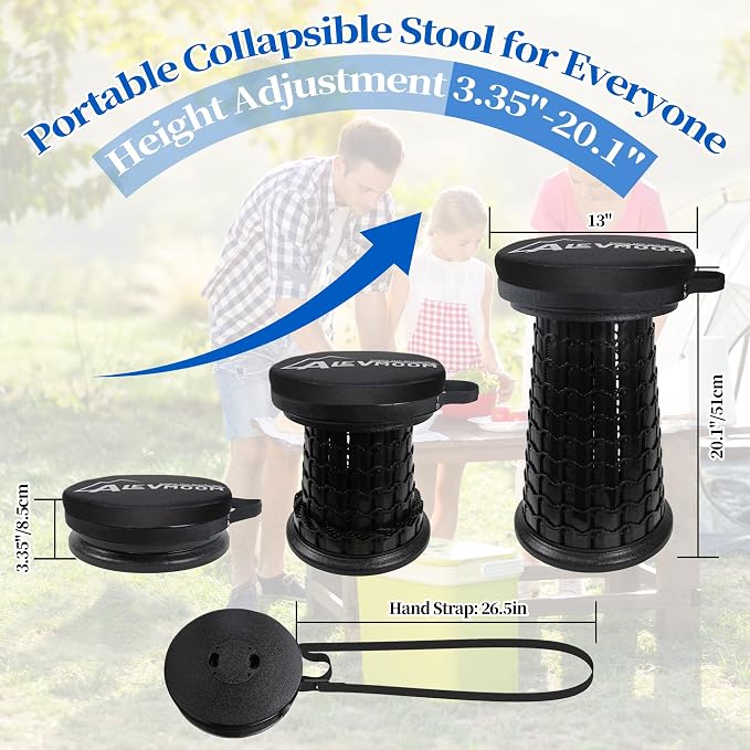 Upgraded XXL Collapsible Stool - Image 3