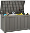 KAMABOKO 230 Gallon Outdoor Storage Box, Resin Deck Boxes Indoor and outdoor by KAMABOKO