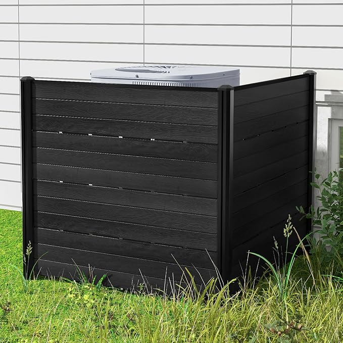 Giantex 2 Panels Air Conditioner Fence by Giantex