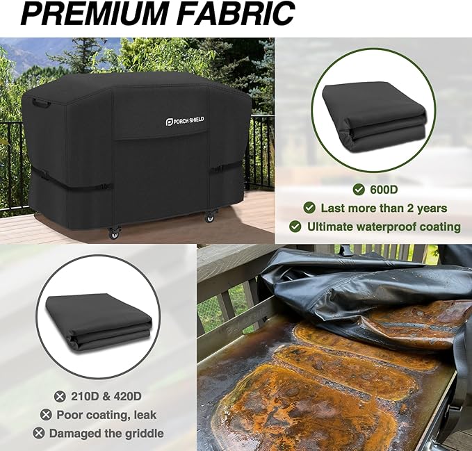 Porch Shield 28 inch Griddle Cover - Image 5