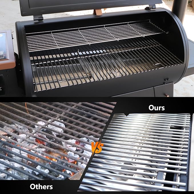 Stainless Steel Cooking Grates for PitBoss 1000 Series Austin XL Rancher XL - Image 7