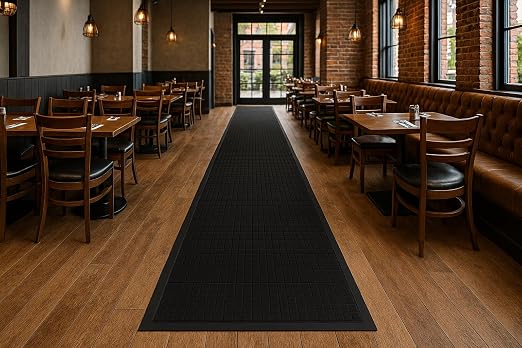 Guardian WaterGuard Indoor/Outdoor Wiper Scraper Floor Mat, Rubber/Nylon - Image 5