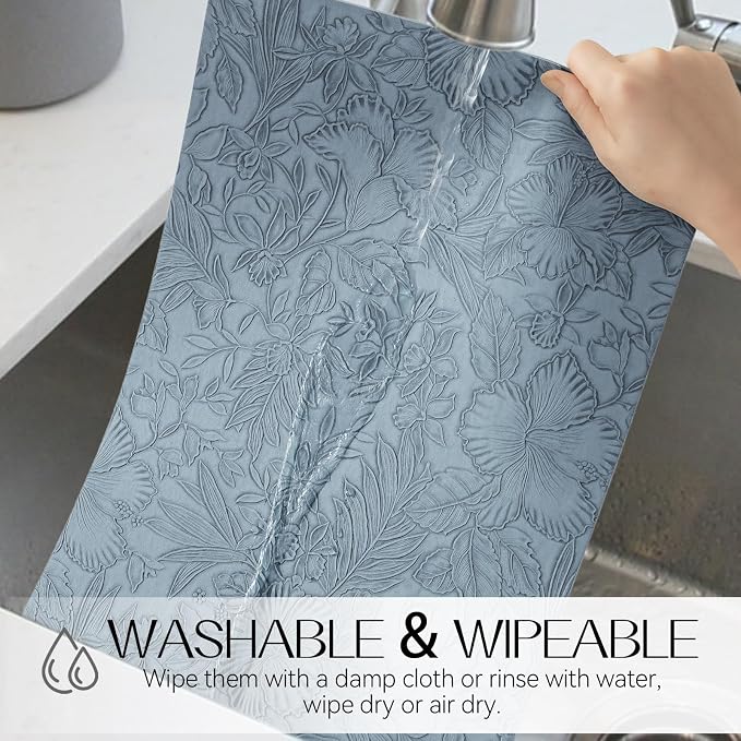 Romanstile Vinyl Placemats Set of 4-12 X 18 Inch - Image 5