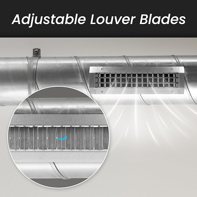 Repa Market 13" x 5" Inch Air Exhaust Grille - Image 4