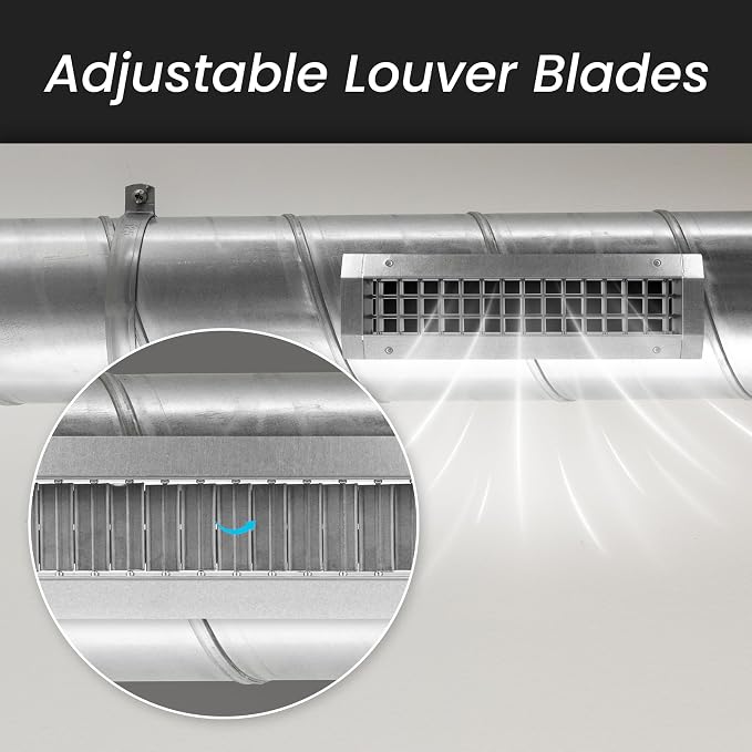 Repa Market 17" x 3" Inch Air Exhaust Grille - Image 4
