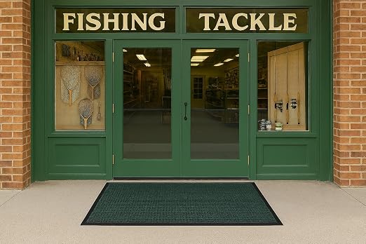 Guardian WaterGuard Indoor/Outdoor Wiper Scraper Floor Mat, Rubber/Nylon - Image 2