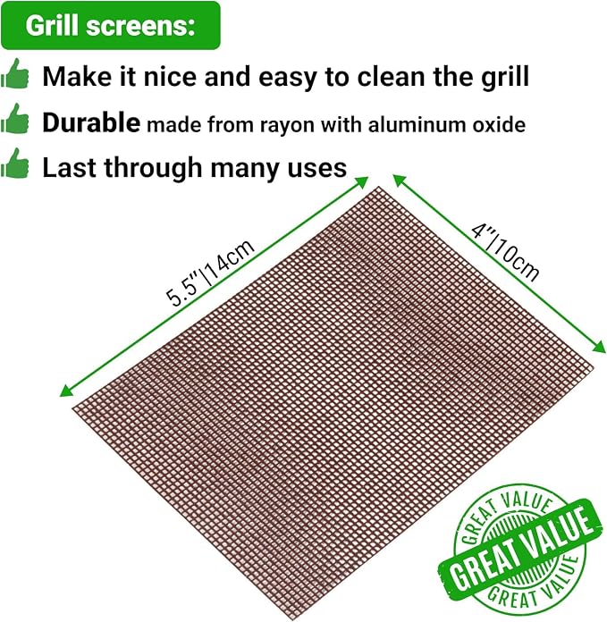 CUSINIUM 31-Piece Griddle Cleaning Kit: 1 Screen Holder, 20 Screens, 10 - Image 5