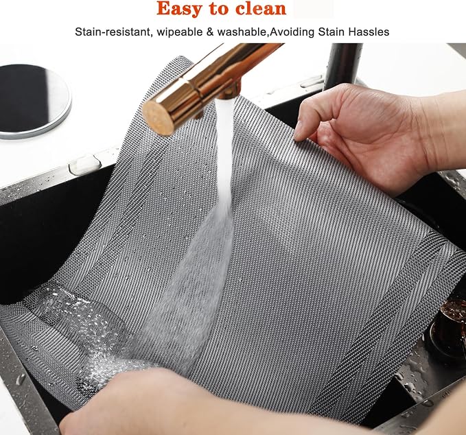 Placemats Set of 12, Heat and Stain Resistant Indoor/Outdoor Place mats - Image 5