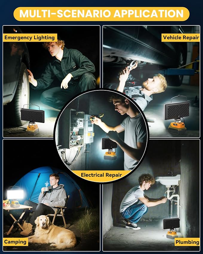 Ecarke LED Work Light Compatible - Image 5