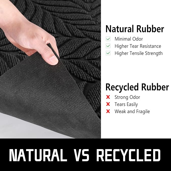 Yimobra 47x32 Large Door Mat Outdoor Indoor, All-Season Waterproof Door Mat - Image 7