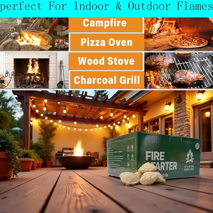 Fire Starter - Easy to Ignite, Indoor & Outdoor Fire Pit, Firestarter - Image 5