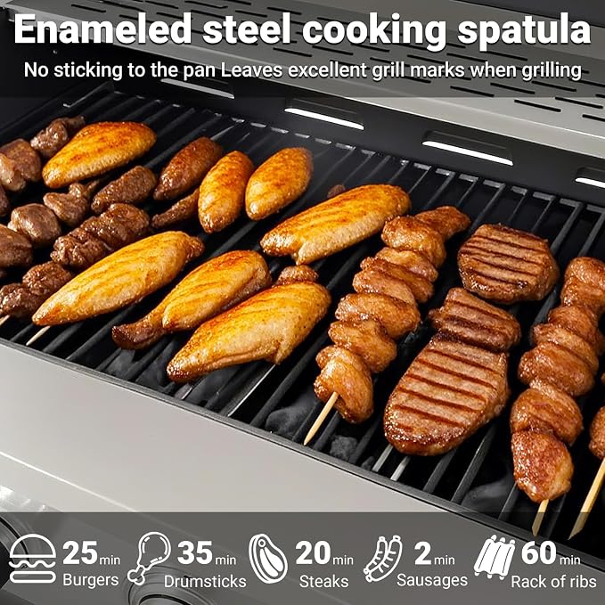 Endark 4-Burner Propane BBQ Grill 46, 500 BTU - Image 4