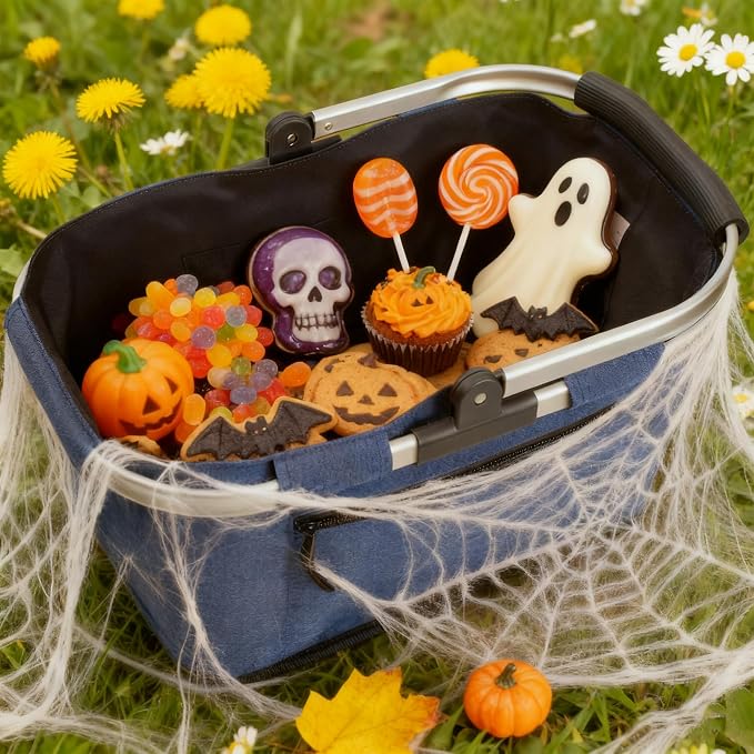 Picnic Basket, SIYUAN Shopping Basket - Image 2