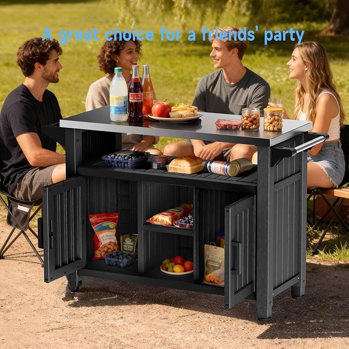 Portable Outdoor Prep Table - Image 9