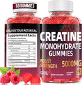 Creatine Monohydrate Gummies for Women & Men, Chew creatine pre Exercise Gummies by CNFHDI
