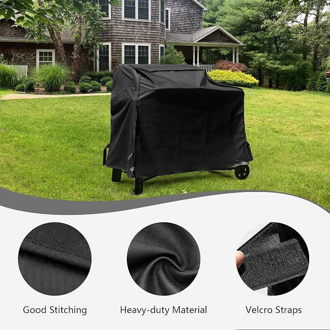 Outdoor Heavy Duty Waterproof Pellet Grill Cover - Image 5