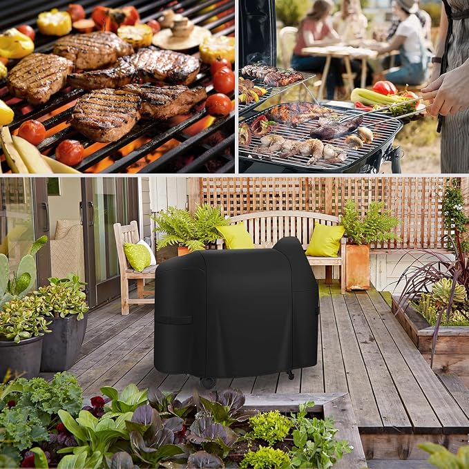 i COVER 600D Grill Cover for Pit Boss 820-850 Series, Heavy-Duty Premium Canvas - Image 7