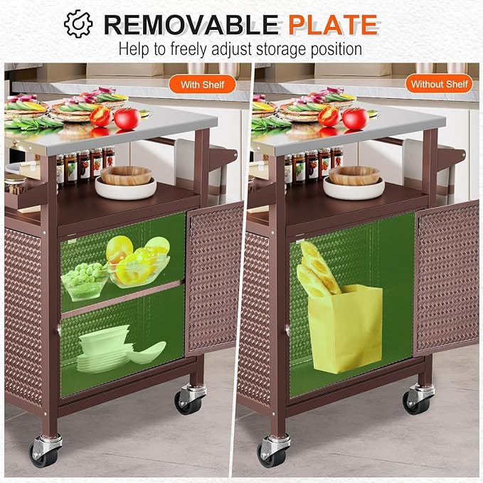 Outdoor Pizza Oven Table, Outdoor Table - Image 3