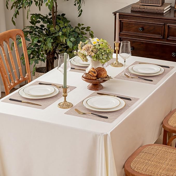 Romanstile Vinyl Placemats Set of 6-12 X 18 Inch - Image 8